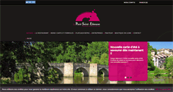 Desktop Screenshot of lepontsaintetienne.fr